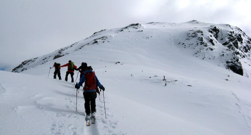 Das markante &quot;Gipfeldach&quot; wird erreicht!