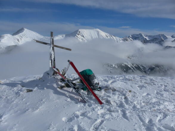 Sonntagkarhöhe, dahinter die Steirische und Lungauer Kalkspitze
