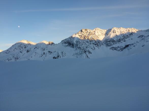 Blick vom Schellenberg nach Osten.