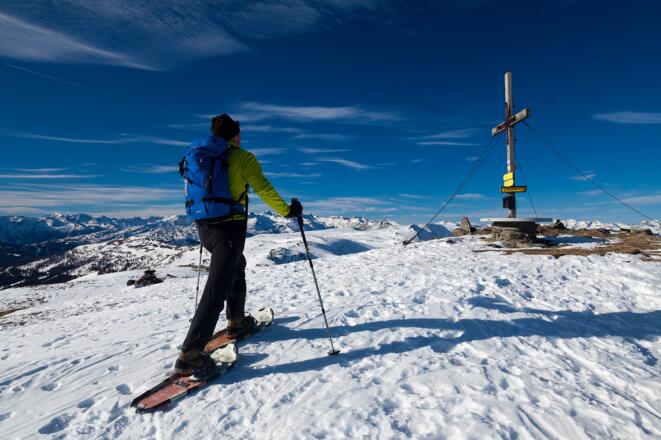 Am Gipfel der Gaipahöhe