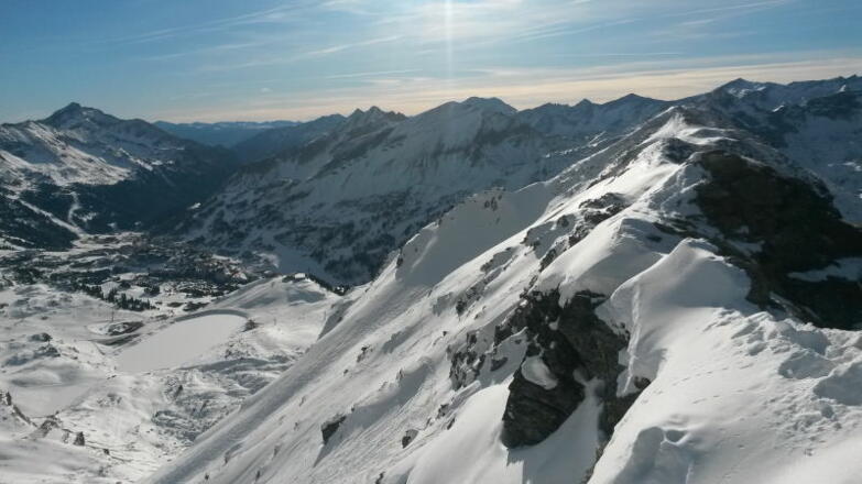 Gipfelblick nach Süd