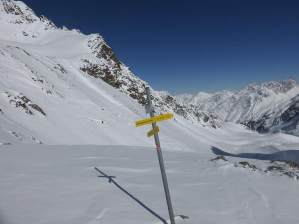 Das Winnebachjoch zwischen Sellrain- und Ötztal.