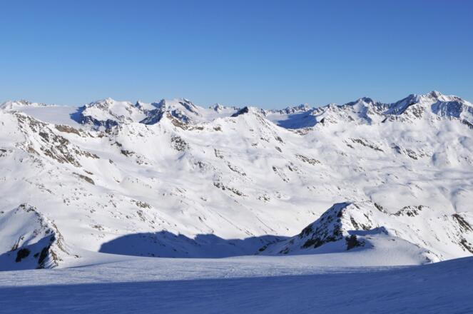 Similaun: Aufstieg über den Niederjochferner