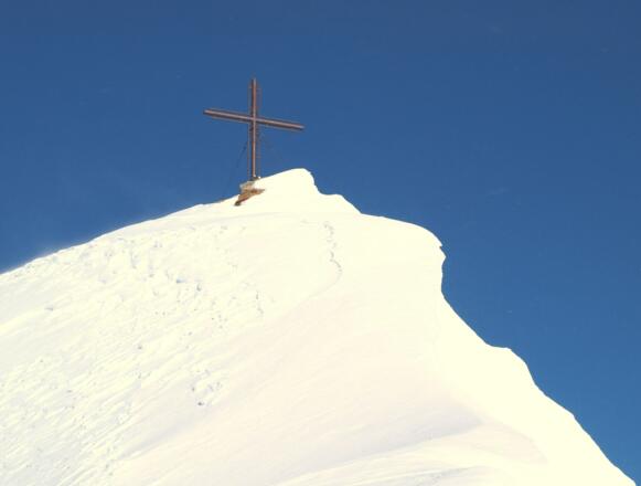 Kreuz der Gefrorenen Wandspitze 3288m