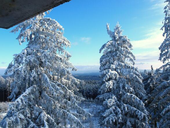 Giselawarte am Aussichtsplateau 943m