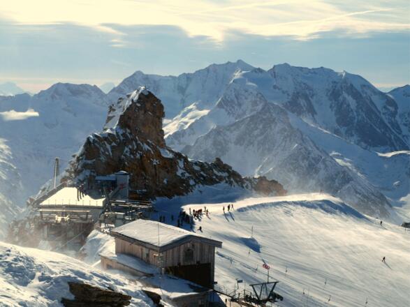Bergstation von oben