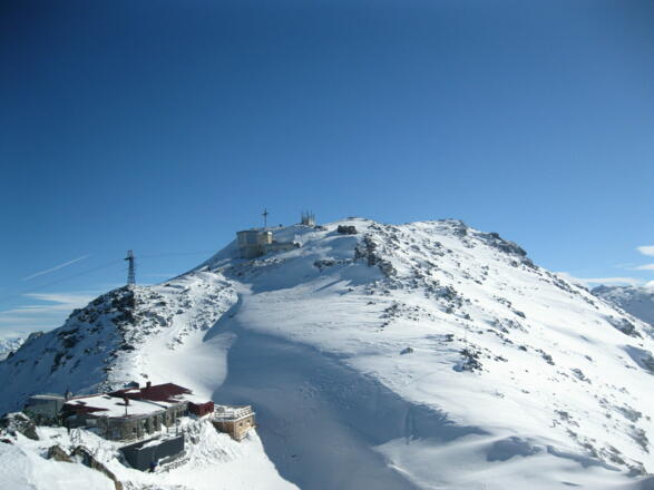 Und weiter hinauf zum Gipfel