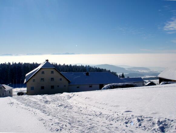 Weitblick über das Giselahaus zum Gr. Priel