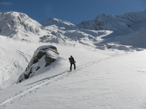 im Becken unter dem Ahrner Kopf