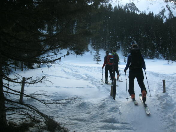 Über Wiesen und kleine Waldstücke in den Frommgrund