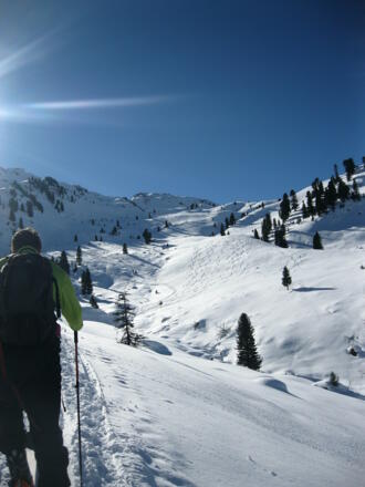Der weitere Wegverlauf