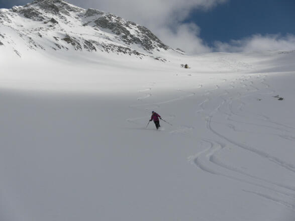 herrlicher Gipfelhang