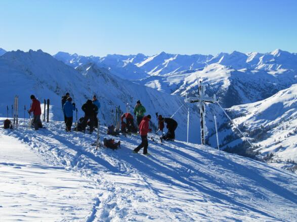 Im Süden der Alpenhauptkamm