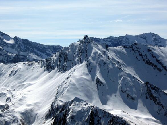 Die Hohe Warte (Hogarspitze) von Schmirn.