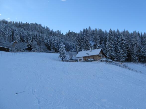 Die Tulferhütte -  Gute Einkehrmöglichkeit nach der Tour.