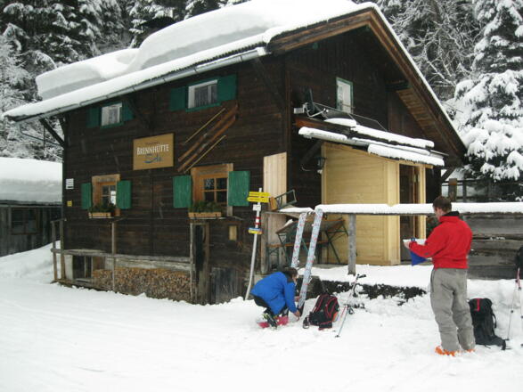 Startpunkt Erla Brennhütte