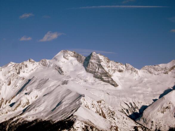 Und natürlich der Olperer mit Fußstein und Kaserer.