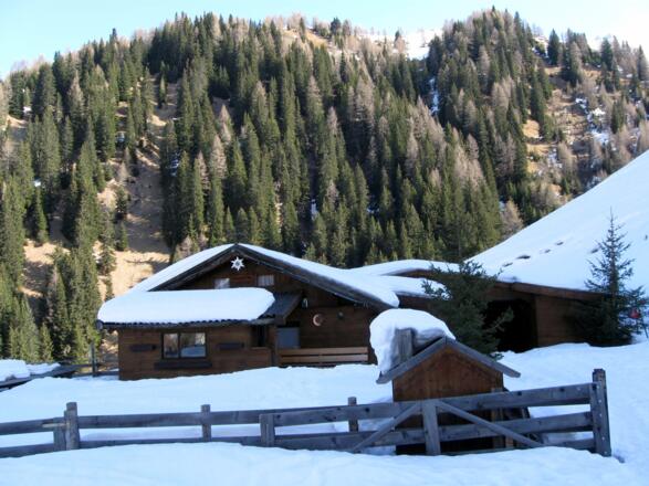 Ankunft auf der Blasigleralm.