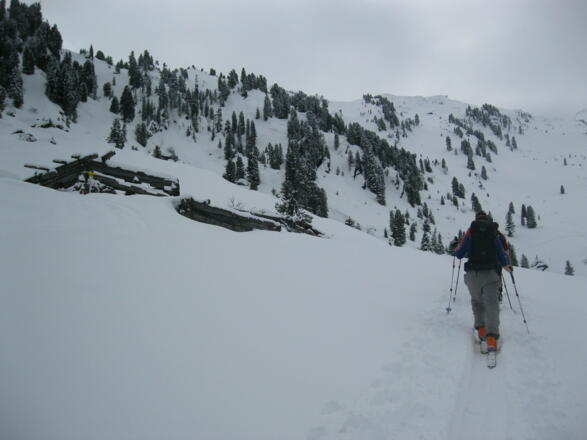 Vorbei an der Hocheggalm