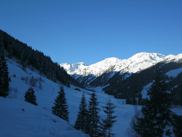 Der Torhelm ganz im Talschluss
