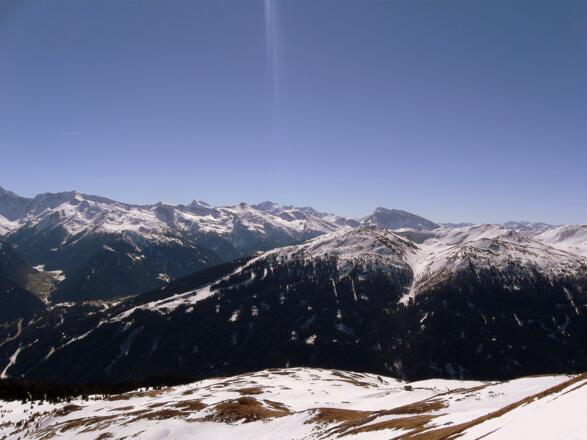 Flatschspitze und Wolfendorn.