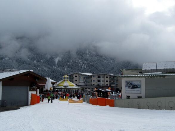 Die Talstation ist gleichzeitig auch der Startpunkt der Tour. 