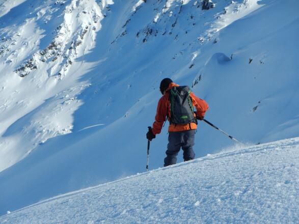 Abfahrt in den Frommgrund
