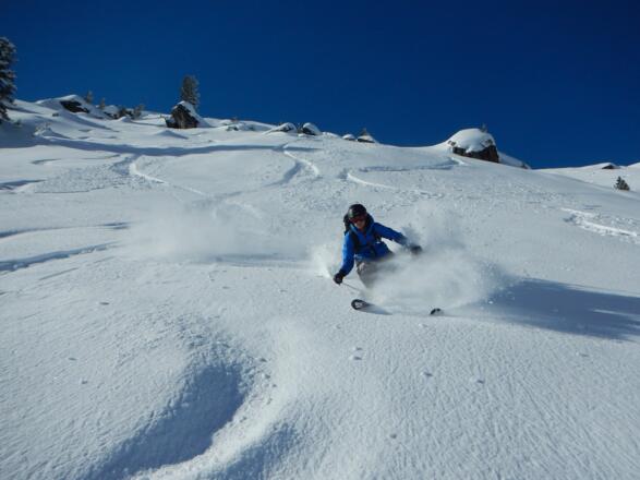 Abfahrt in den Frommgrund