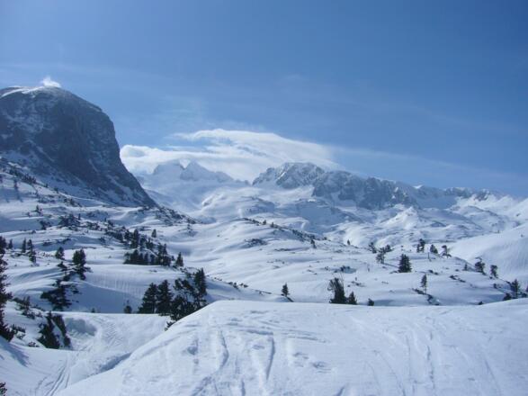 Blick von der Bergstation