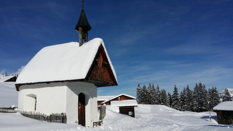 Kapelle Matschwitz im Winter