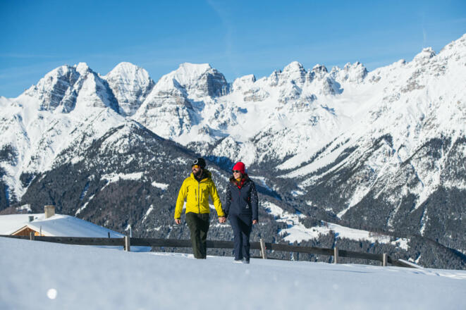 Winterwandern Mieders