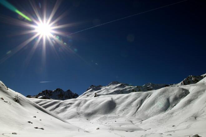 kurz vor der Pforzheimer Hütte
