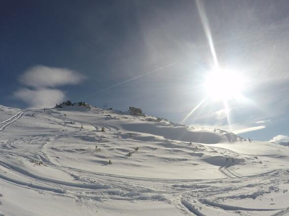 Die sanften Hänge des Largoz