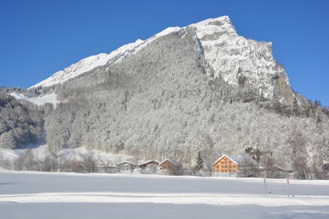 Tiefverchneite Kanisfluh