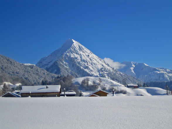 Blick zur Üntschenspitze