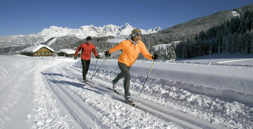 Langlaufen in St. Martin/Tgb.