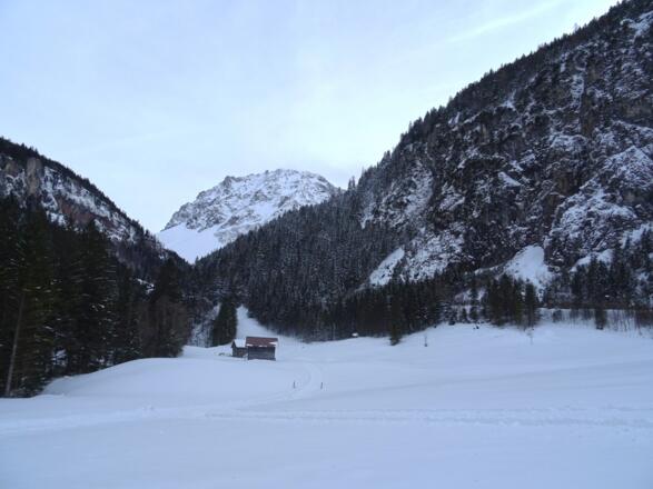 Blick zurück ins Schattenlagant