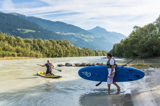 Einstiegsmöglichkeit Draupaddelweg