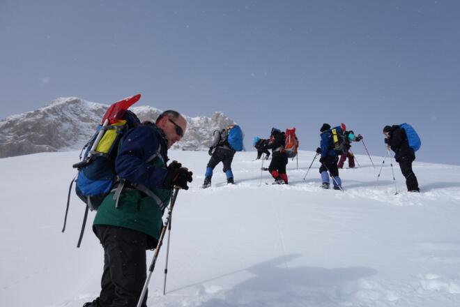 Nichts aufwärts. Das Wetter spielt mit.
