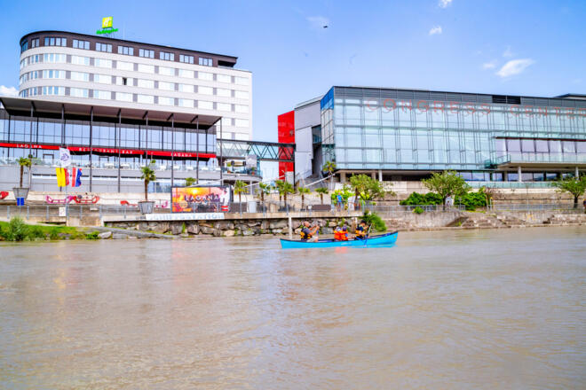 Anlegestelle beim Congresszentrum Villach 