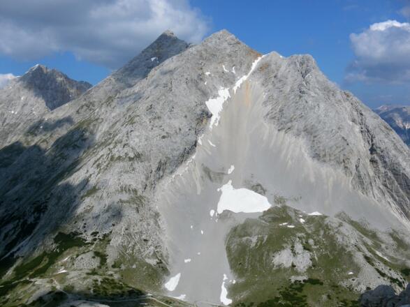 Kleiner Lafatscher im Sonnenlicht