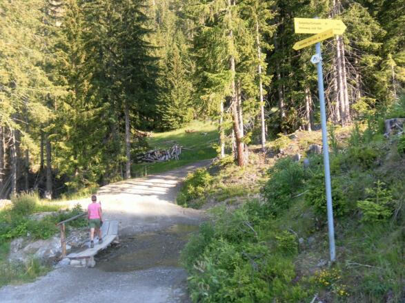 oberhalb von Obertilliach