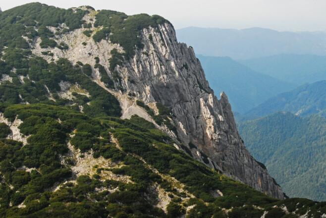 Der Aufstieg vom Rottalsattel auf den Rohrauer Größtenberg