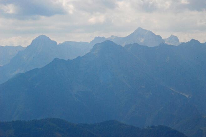 Blick vom Rohrauer Größtenberg auf das Tote Gebirge