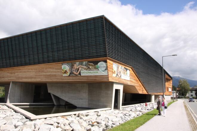 Das Nationalparkzentrum des Nationalparks Hohe Tauern.