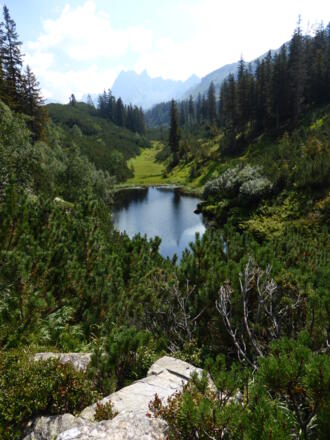 Schwarzsee im hinteren Silbertal