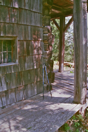 Ein „historischer“ Blick auf das Jagdhaus Bärenriedlau (2007)