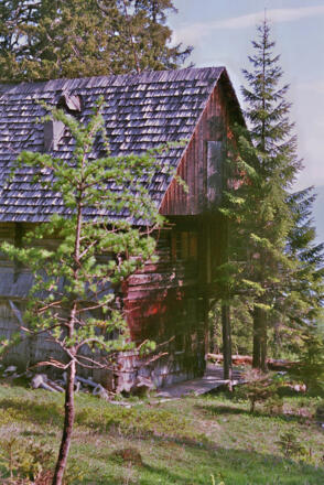 Ein „historischer“ Blick auf das Jagdhaus Bärenriedlau (2007)