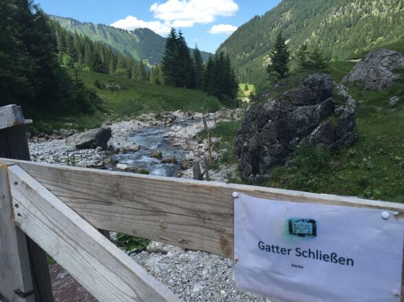 Brücke über den Gemstelbach