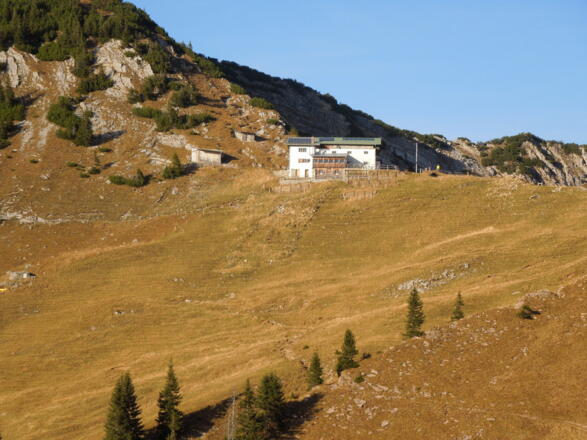 Start von der Tölzer Hütte